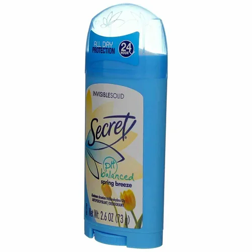 Vista 5 de Secret Desodorante Spring Breeze Sólido 2.6 onzas (paquete de 3)