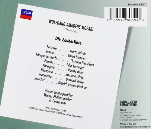 Vista 2 de Mozart - The Magic Flute - Die Zauberflote