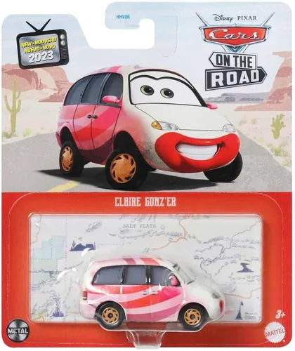 Vista 4 de Disney Pixar Cars - Serie On The Road - Claire Gunz