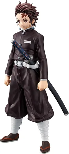Vista 4 de Banpresto 19965 Demon Slayer (Kimetsu no Yaiba) vol.6 Tanjiro Kamado - Figura de traje negro (repetir)