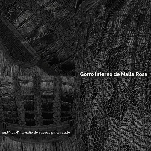 Vista 7 de Obanai - Peluca corta para cosplay, pelucas de guerrero anime de demonio Negro Obanai
