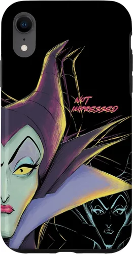 Vista 24 de iPhone 16 Disney Villains Maléfica No Impressed Funda de Halloween