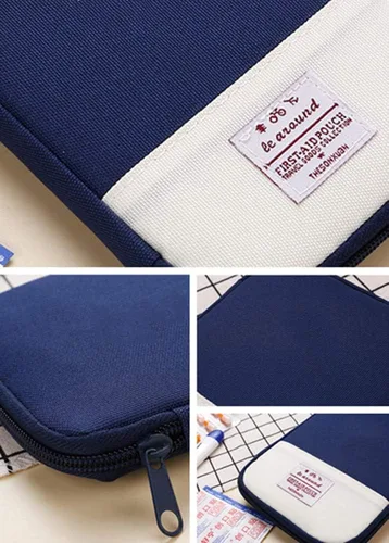 Vista 5 de King&Pig Bolsa de primeros auxilios vacía portátil Kit de bolsa de oficina en casa Bolsa de rescate de emergencia médica Bolsa de rescate Paquete