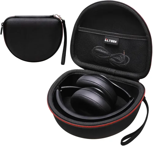 Vista 2 de Estuche para auriculares compatible con Beats Studio Pro/Solo 4 / Studio 3 / Solo 3 / Picun B8 / BERIBES/JLab JBuds Lux ANC Wireless Bluetooth