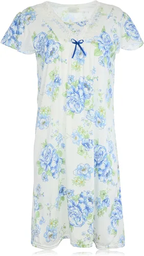 Vista 4 de JEFFRICO Camisones para Mujeres Ropa de Dormir Vestido de Pijama Suave Camisones