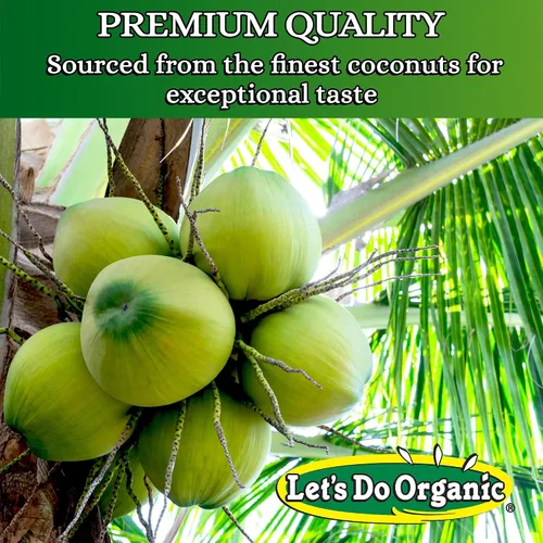 Vista 5 de Let's Do - Coco orgánico rallado reducido en grasa, bolsas de 8.8 onzas (paquete de 12) Perfect for Baking, Reduced Fat, Paleo Friendly, Non-GMO