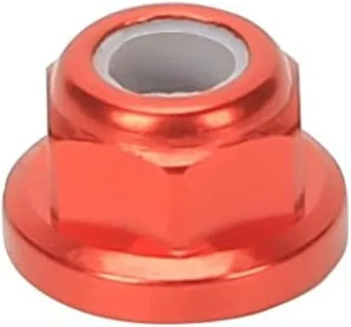 Vista 2 de 8pc M4 Brida Nylon Bloqueo para Arrma 3S Mega Bigrock Typhon Grantie Senton Vorteks Tuercas Rueda Actualización Piezas Rojo