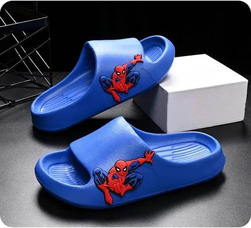 Vista 4 de Sandalias antideslizantes de EVA para niños y niñas, suela gruesa suave y cómoda para baño, ducha, verano, piscina, playa