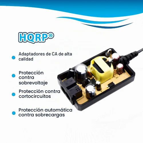 Vista 4 de HQRP Cargador adaptador de CA compatible con JVC AP-V14 AP-V15 AP-V16 AP-V17 AP-V18 AP-V19 AP-V20 AP-V21 GR-DA30U GR-DA30US GZ-MG670 GZ-MG670U