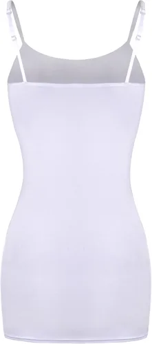Vista 5 de SATINIOR Camisola de tirantes delgados ajustables para mujer