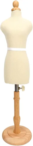Vista 6 de Maniquí de forma de vestido, maniquí de vestido con soporte de costura flexible, forma de vestido femenino de sastre profesional, maniquí femenino