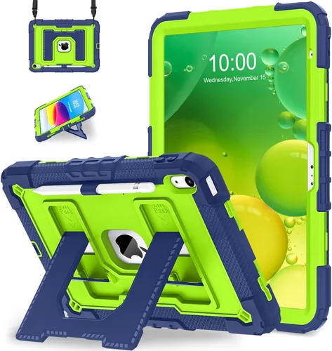 Vista 18 de WESOROL Funda para iPad A16 11ª Generación 11 Pulgadas (2025) iPad 10ª Generación 10.9 Pulgadas (2022), Fundas i Pad A16 Grado Militar Resistente a