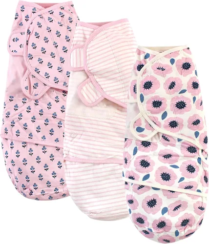 Vista 11 de Touched by Nature Envolturas unisex de algodón orgánico para bebé, pájaro, 0-3 meses