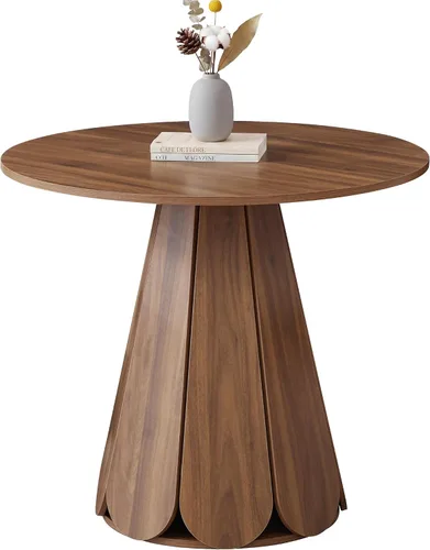Vista 15 de Mesa de comedor rectangular de 198 cm para 6 a 10 personas, mesa de cocina estilo granja con estrías, mesa larga de madera moderna para cocina