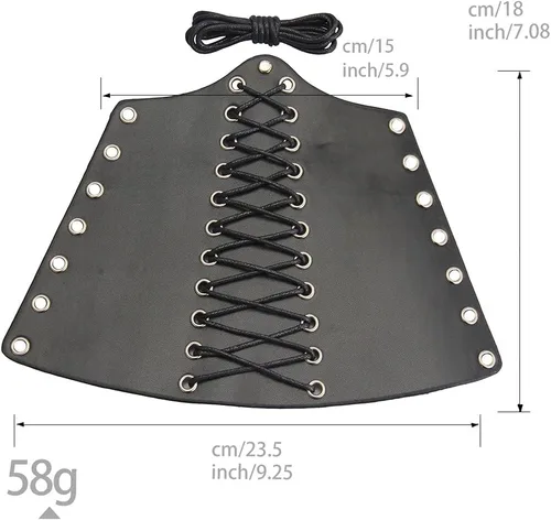 Vista 6 de Brazalete de cuero para hombre, mujer, 2