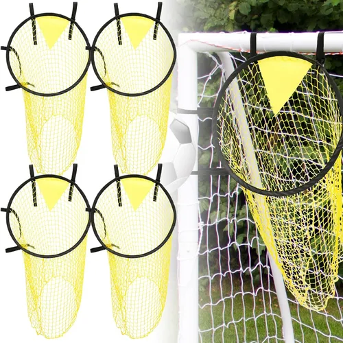 Vista 8 de Football Target Net, 16" Easy-to-Attach Soccer Goal Net, Soccer Target Goal for Shooting Training, Improves Accuracy, for Shooting Accuracy