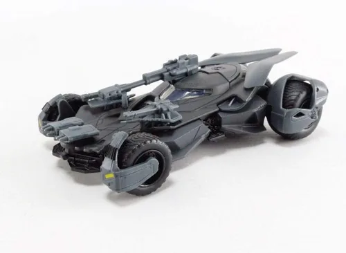 Vista 6 de Jada Juguetes DC Comics Justice League Batman & Batmobile 1:32 Die - Vehículo fundido con figura