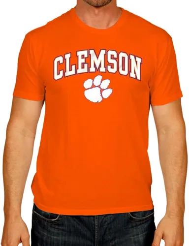 Vista 100 de Campus Colors NCAA - Camiseta de algodón para adulto, unisex, para el día del juego Camiseta con licencia oficial de la NCAA, algodón hilado