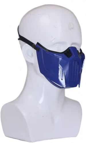 Vista 6 de Noob Saibot Mask Sub Zero Mask Scorpion Mask MK 11 Cosplay Costume for Men