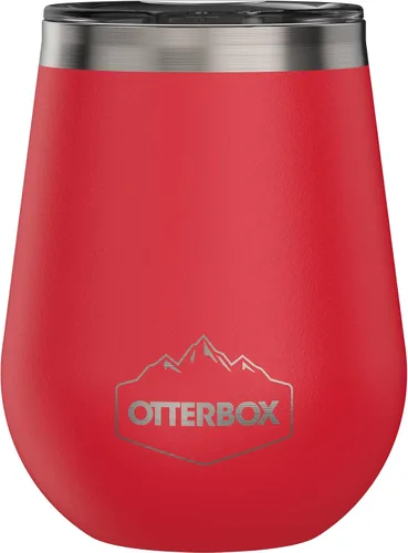 Vista 2 de OtterBox Vaso de vino Elevation (rojo caramelo)
