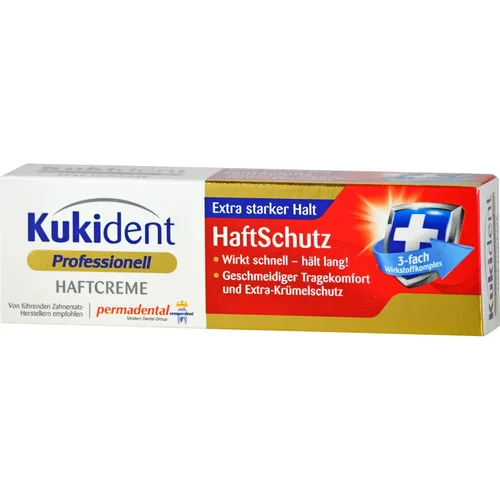 Vista 3 de Kukident Crema Adhesiva Extra Fuerte para Prótesis 1.41 Oz