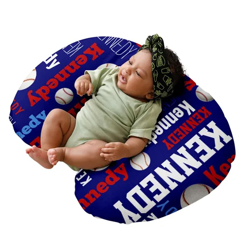 Vista 11 de Dyoart Funda de almohada de lactancia para bebé, funda de almohada personalizada para biberón, regalo personalizado para niños y niñas