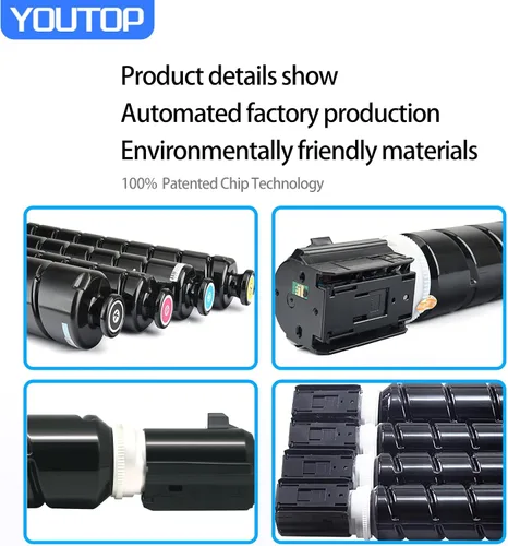 Vista 4 de Cartucho de tóner GPR-58 GPR58 de alto rendimiento para Canon ImageRunner Advance C256iF II C256iF III C356iF II C356iF III DX C257iF DX C357iF DX