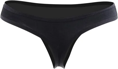 Vista 2 de Nightaste Bragas de tanga de algodón para mujer, paquete múltiple de ropa interior transpirable con rayas de color para mujer