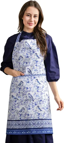 Vista 1178 de Maison d' Hermine Delantales para mujer con bolsillo, 100% algodón (27.50 x 31.50 pulgadas)