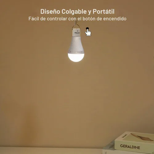 Vista 7 de Luz solar portátil con modo de encendido y apagado automático para interiores y Chieken Coop, luces LED solares para tienda de campaña