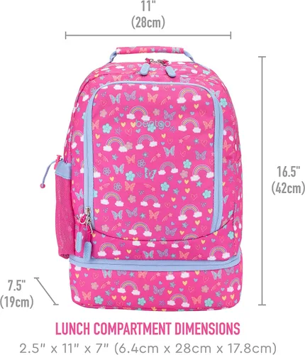 Vista 7 de Bentgo Kids Prints 2 en 1 Mochila y lonchera aislada