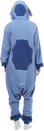 Vista 6 de Pijama unisex para adultos, mameluco divertido de personaje de caricatura para disfraz de Halloween, fiesta de Navidad, cosplay o uso diario