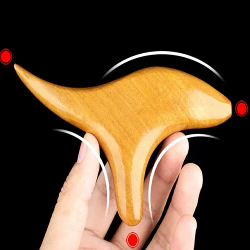 Vista 9 de Broman Herramientas de reflexología, herramientas de masaje de terapia de madera, ampliamente utilizadas como masajeador de pies para cabeza