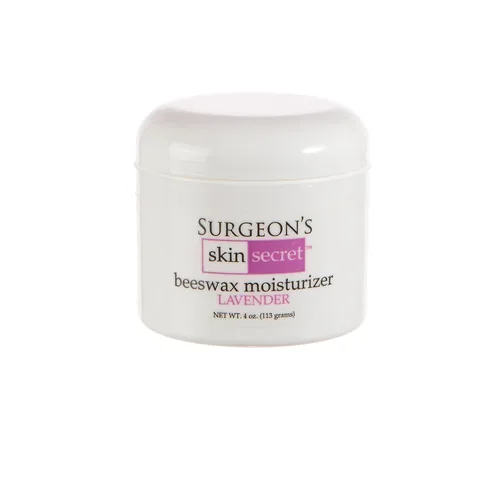 Vista 3 de Surgeon's Skin Secret Crema hidratante de cera de abejas 4oz. Tarro - Miel Almendra