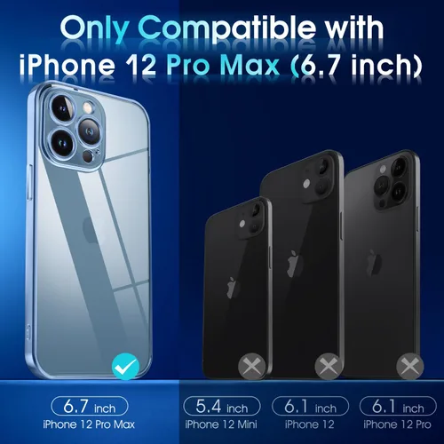 Vista 299 de Supdeal Funda cristalina transparente para iPhone 11, [No se amarillea] [Protección de la cámara] [Probado contra caídas de grado militar] Funda