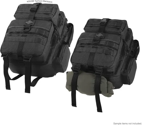 Vista 7 de Maxpedition Typhoon mochila. Negro