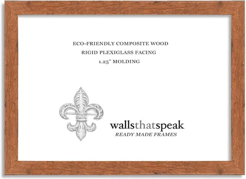 Vista 11 de wallsthatspeak Marco de rompecabezas, granero americano, 19x13