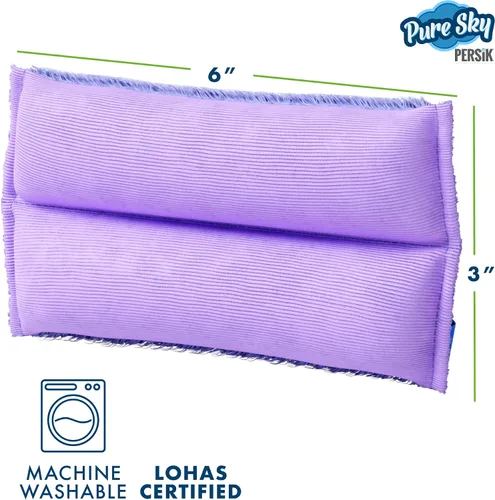 Vista 2 de Pure-Sky Ultra - Esponja de limpieza de microfibra 2 en 1, combinación para vidrio y multiusos, solo agrega agua, no necesita detergentes, uso
