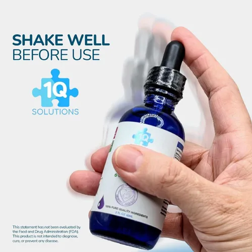 Vista 9 de 1Q - Kit de salud todo en uno para niños Enfoque, mejor sueño y estado de ánimo y apoyo inmunológico 3 suplementos líquidos 100% natural, sin