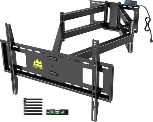 Vista 9 de FORGING MOUNT Soporte de pared esquinero para TV de movimiento completo