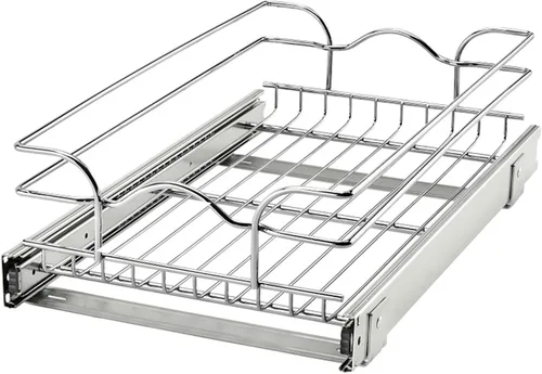 Vista 12 de Rev-A-Shelf Estante extraíble de armario de cocina y organizador de cajones, cesta deslizable de almacenamiento de despensa en múltiples tamaños, 21