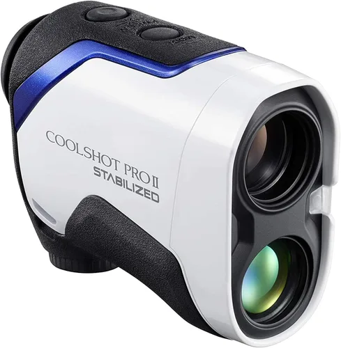 Vista 3 de Nikon COOLSHOT PROII STABILIZED Telémetro de golf Telémetro láser impermeable y estabilizado con pendiente, pantalla OLED Modelo