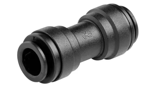 Vista 2 de John Guest Conector de unión PM0412E (paquete de 10)