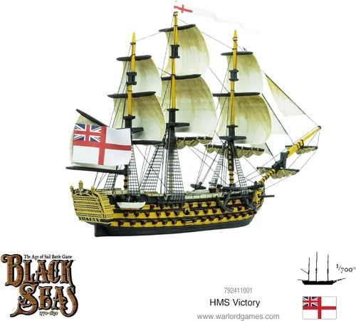 Vista 3 de Warlord Black Sea's The Age of Sail HMS Victory Game – Juego de mesa de estrategia de juego de rol para adultos, juego de mesa The Age of Sail