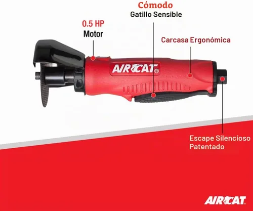 Vista 2 de Herramienta de corte compuesto AIRCAT 6505 .5 HP 3" 20,000 RPM