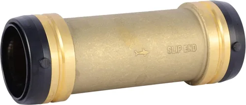 Vista 15 de SharkBite Acoplamiento deslizante de 1/2 pulgada, Empuje para conectar accesorios de plomería de latón, Tubo PEX, cobre, CPVC, PE-RT, HDPE, U3008LFA