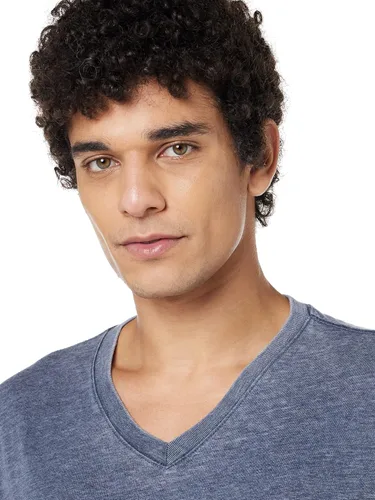 Vista 3 de Lucky Brand Men's Venice Burnout V-Neck Tee Shirt