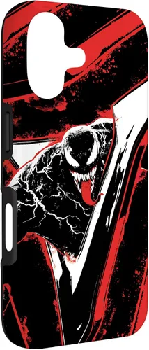Vista 3 de Marvel Venom: Let There Be Carnage - Carcasa para iPhone 17, color rojo y negro