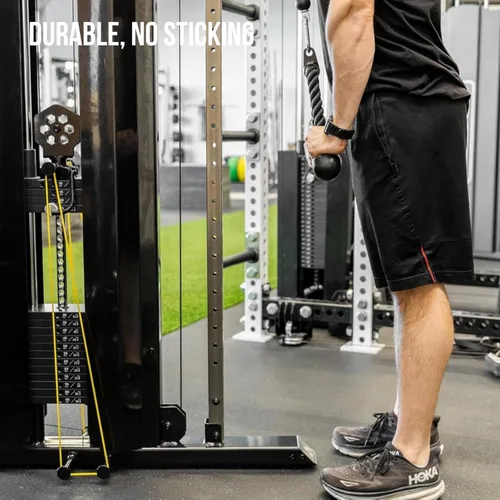 Vista 4 de REP Bandas de resistencia cortas de fitness para fuerza y acondicionamiento. Múltiples niveles de resistencia disponibles de 5 a 230 libras. Se