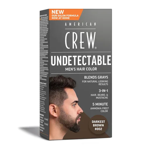 Vista 9 de American Crew Undetectable - Tinte para el cabello para hombre, negro, 1 001 negro